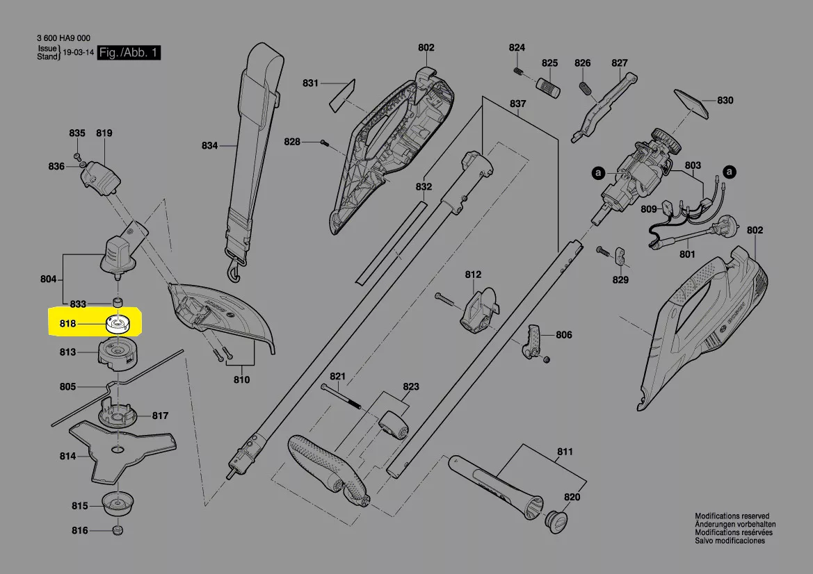 flasque porte-fil réf. F 016 F04 549 BOSCH